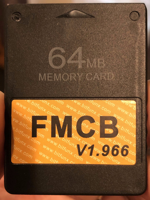 ps2 softmod memory card