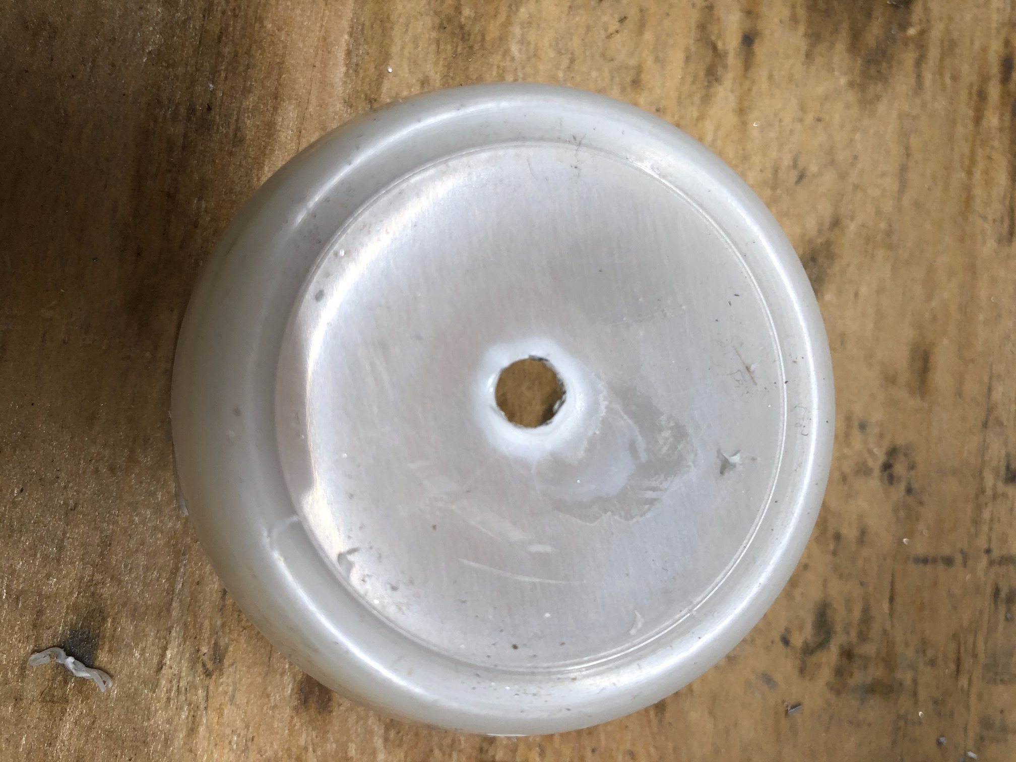 Figure 15. Drill a hole in the cap