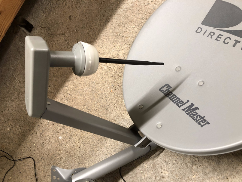 RE-PURPOSE SATELLITE DISH TO CUSTOM DIRECTIONAL ANTENNA