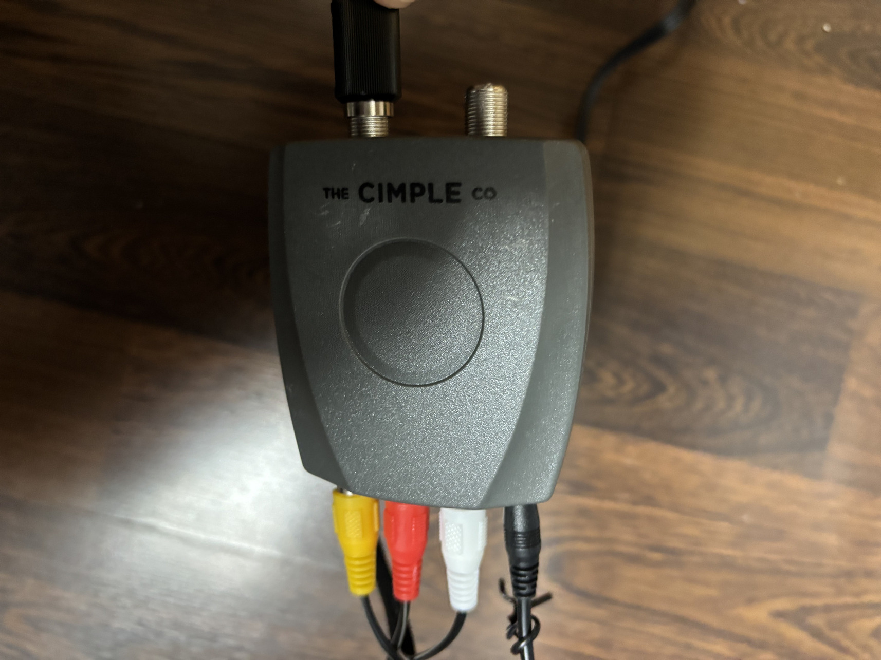 Figure 5. RCA-to-Coaxial RF Modulator by The Cimple Co