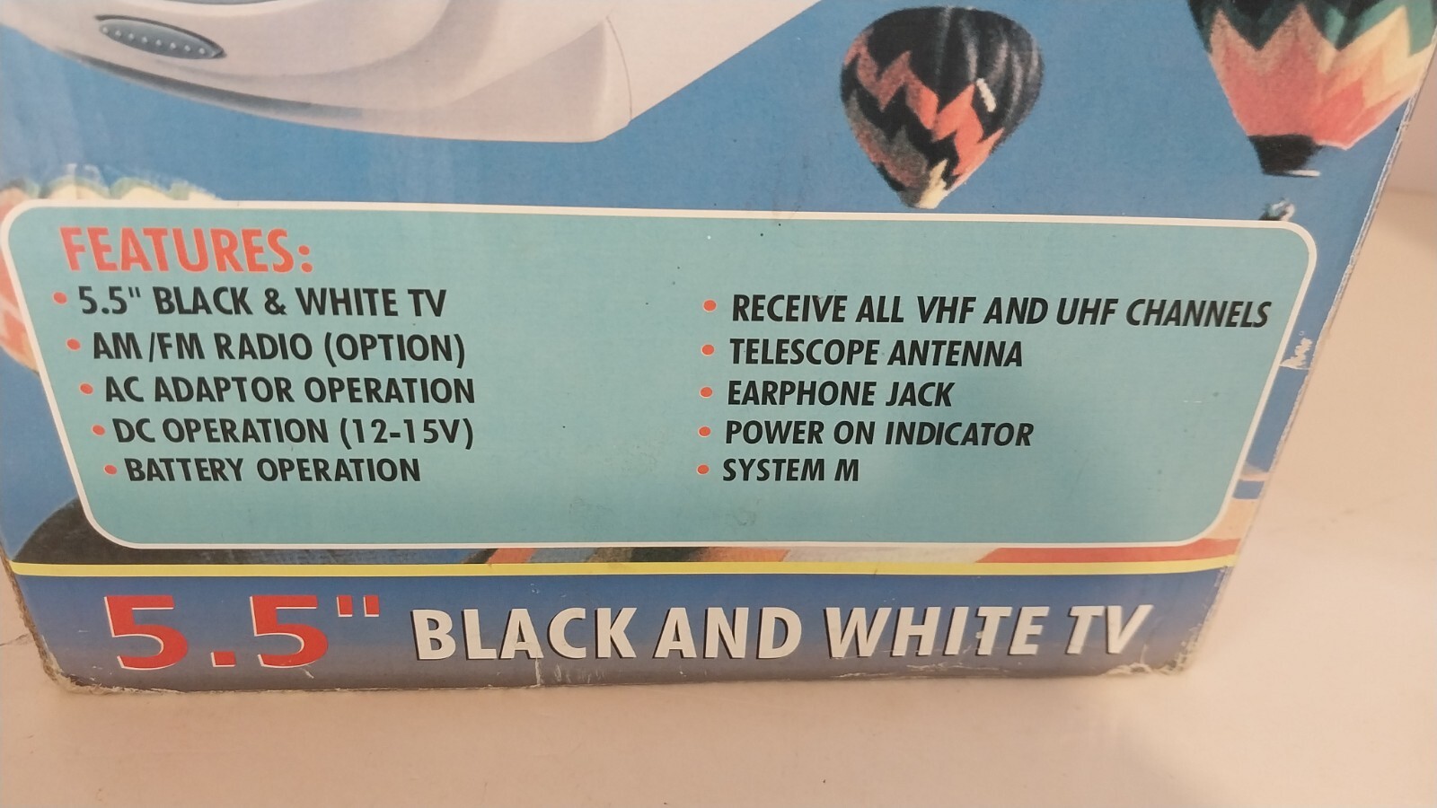 Figure 2b. Supersonic FC9600 box - side view