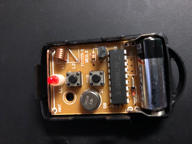 Figure 11. Remote control internal circuit board