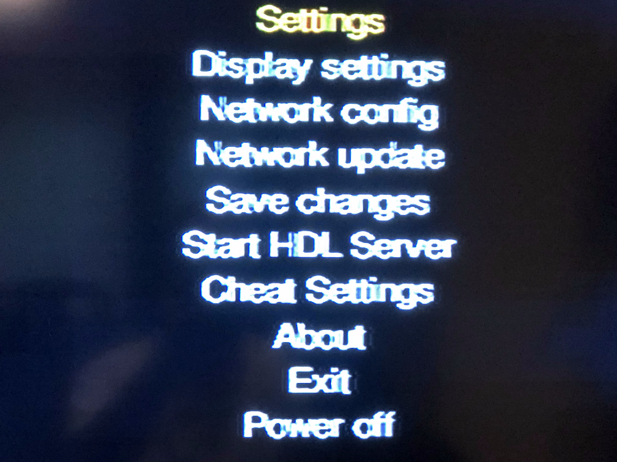 PS2 - OPL Stuck at Loading Config