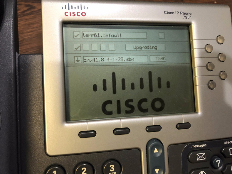 PLAYING WITH OLD CISCO® IP PHONES